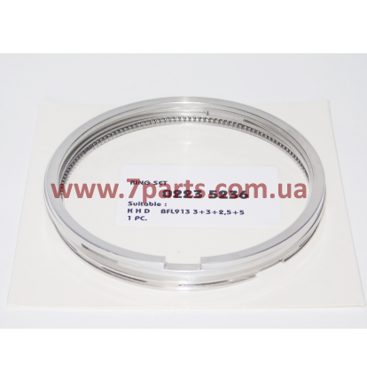 Поршневі кільця 02235236, 01178898, 800007210000 для двигуна DEUTZ BF4L913, BF6L913, BF4L914, F4L912